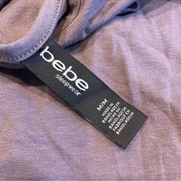 NWT Bebe Sleepwear Tie Back Crop Tank - Picture 9 of 13